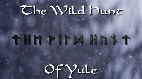 the wild hunt yule